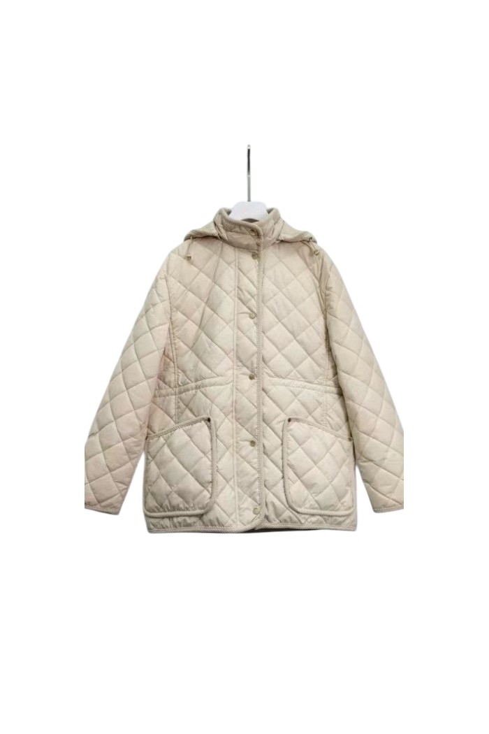 Chaqueta acolchada con capucha Beige Verde militar Color café 3Colores TY-M9159