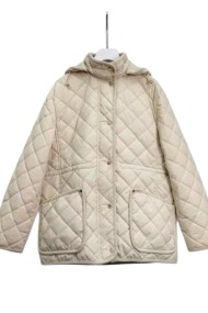 Chaqueta acolchada con capucha Beige Verde militar Color café 3Colores TY-M9159