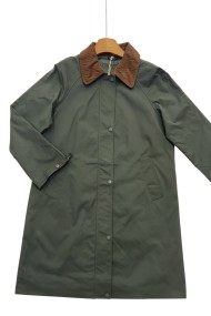 ABRIGO LARGO BEIGE CON CUELLO DE PANAL 2COLORES TY-Z56536