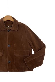 CHAQUETA DE POLIPIEL ANTELINA  CON BOLSILLOS 3COLORES TY-M9217