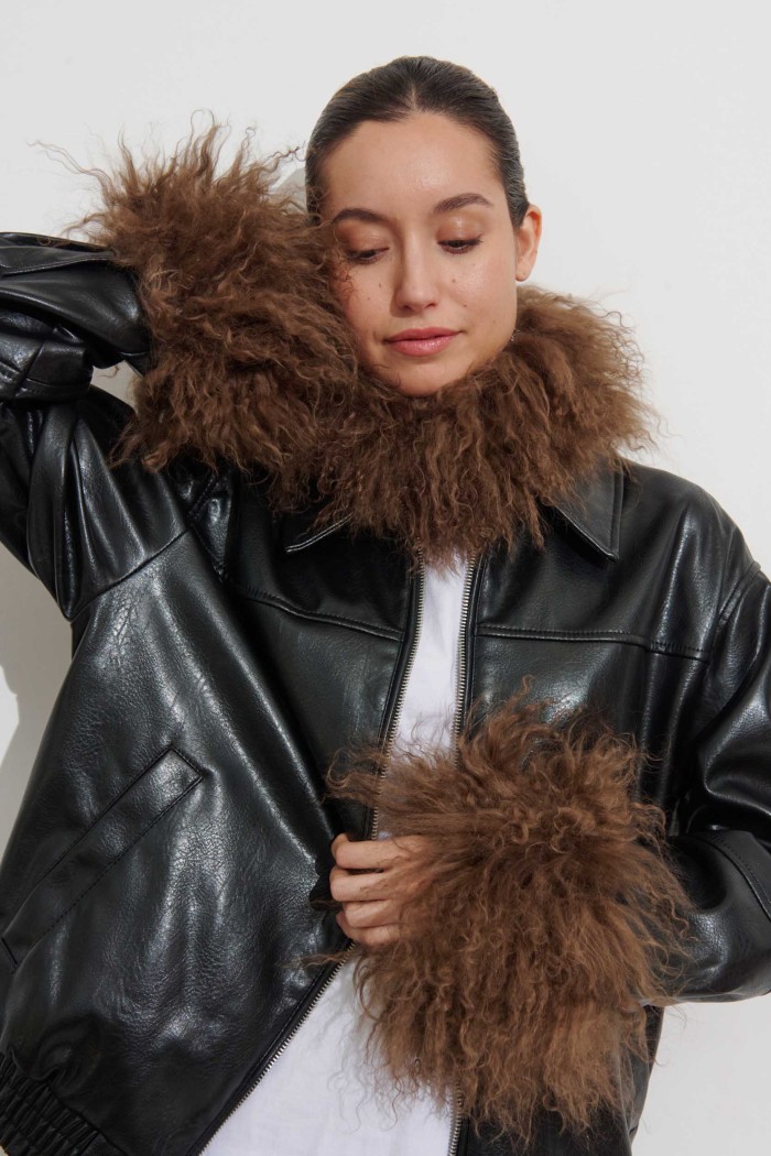 CUELLO DE CORDERO CON ELÁSTICO 8COLORES PC-LZH5894