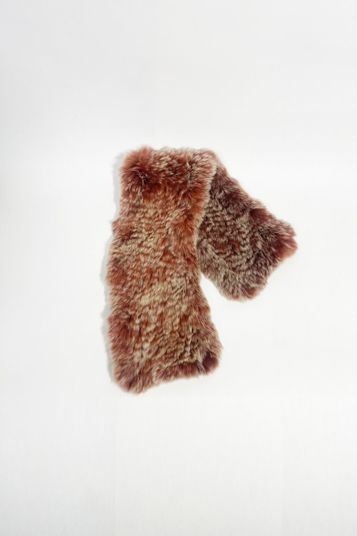 BUFANDA DE PELO DE CONEJO TB-861