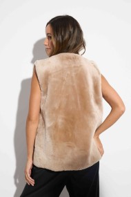 CHALECO PELO  CORDERO RASURADO TB-PC202436-1