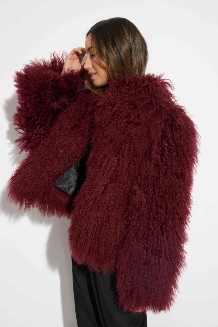 CHAQUETA PELO DE CORDERO 60CM TB-WT2411251317