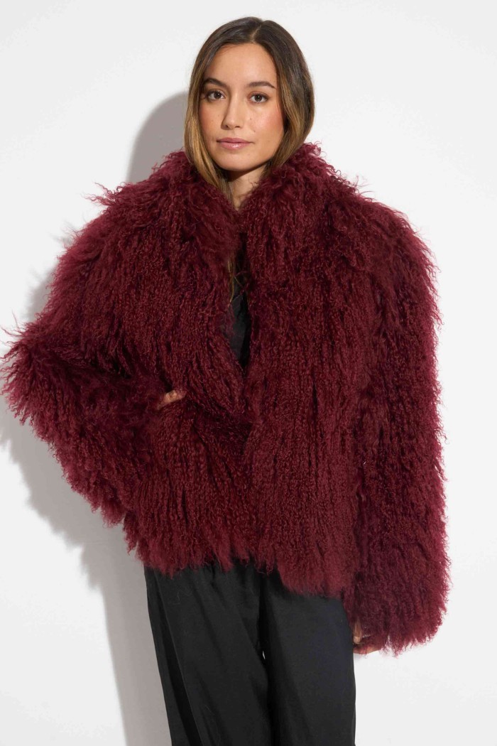 CHAQUETA PELO DE CORDERO 60CM TB-WT2411251317