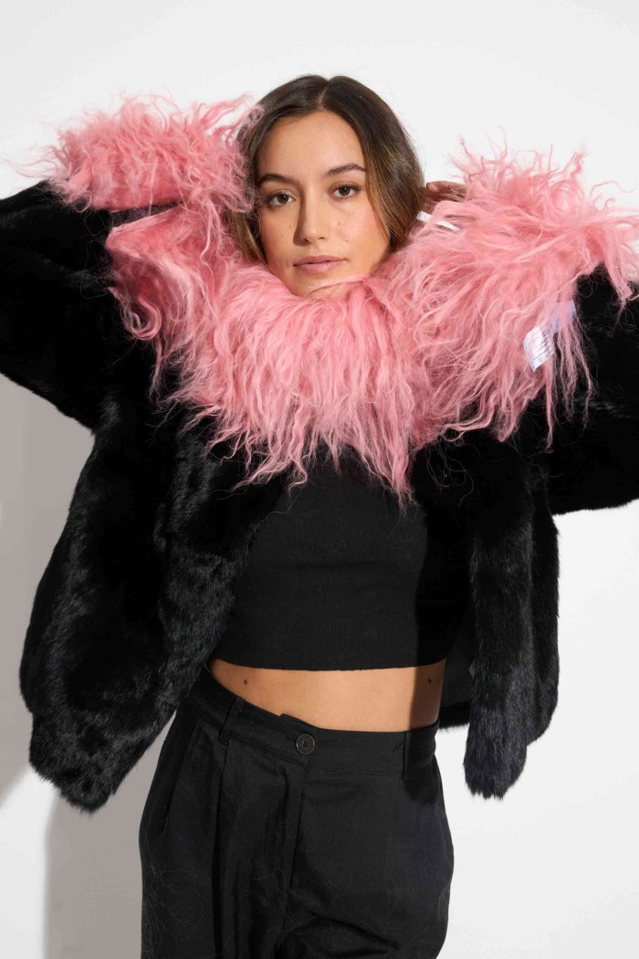 CUELLO DE CORDERO CON ELÁSTICO 8COLORES PC-LZH5894