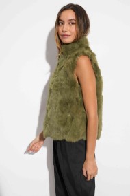 CHALECO PELO DE CONEJO  PC-LLL5486-29