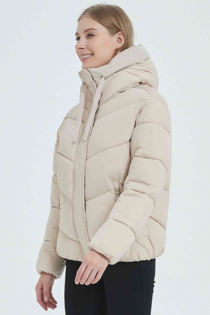 CHAQUETA ACOLCHADA CON CAPUCHA 4 COLORES OBRF2002