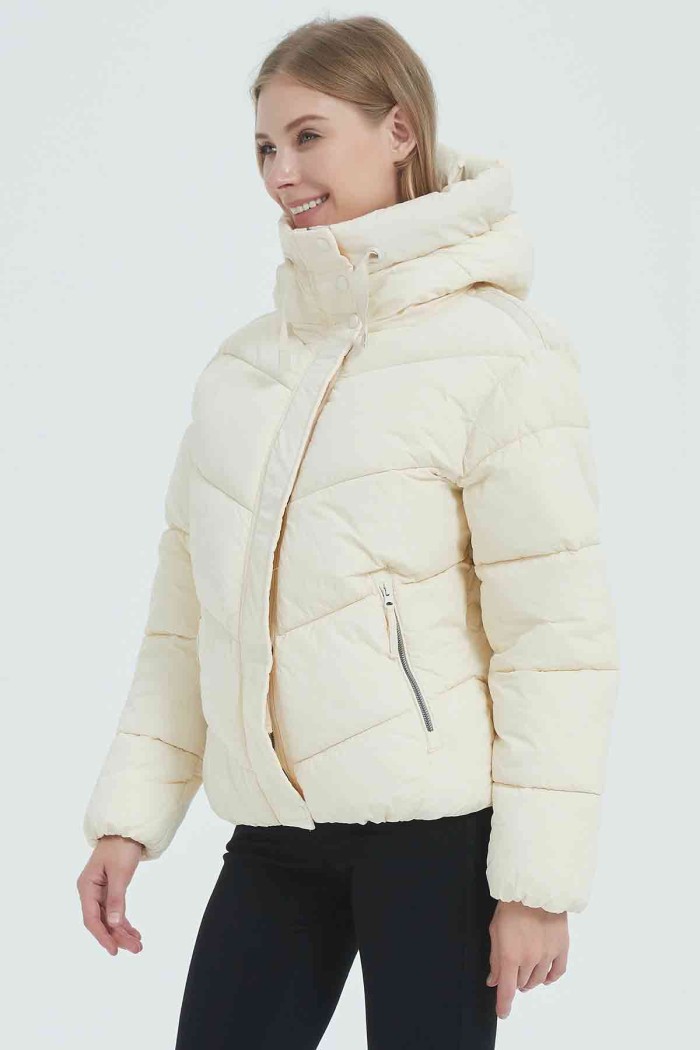 CHAQUETA ACOLCHADA CON CAPUCHA 4 COLORES OBRF2002