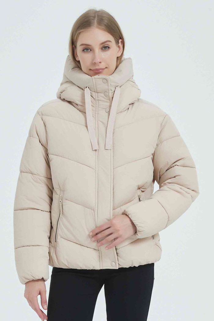 CHAQUETA ACOLCHADA CON CAPUCHA 4 COLORES OBRF2002