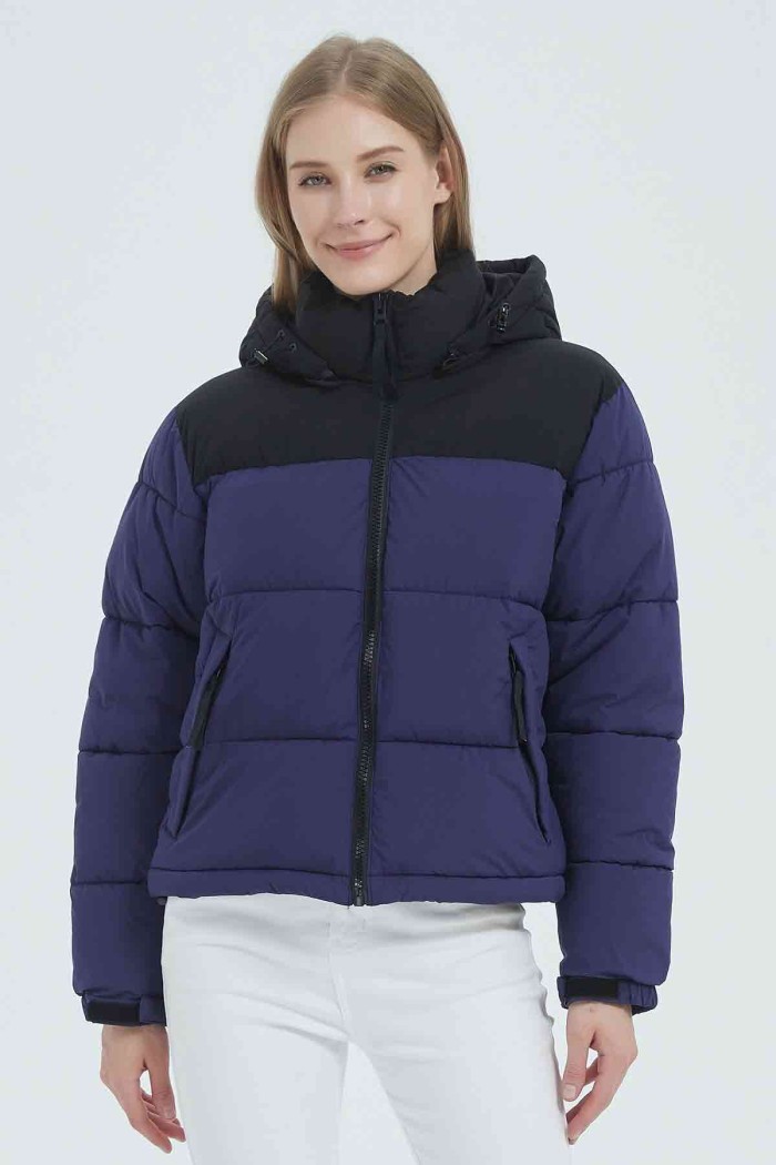 CHAQUETA ACOLCHADA BICOLOR 7 COLORES OBRF2008