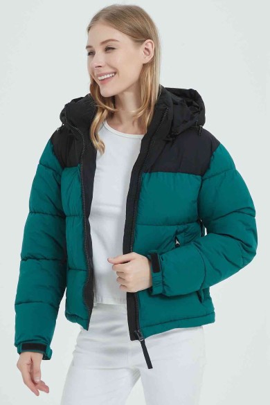 CHAQUETA ACOLCHADA BICOLOR 7 COLORES OBRF2008