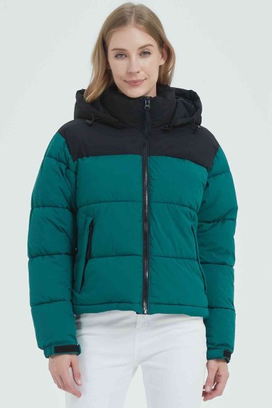 CHAQUETA ACOLCHADA BICOLOR 7 COLORES OBRF2008
