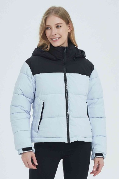 CHAQUETA ACOLCHADA BICOLOR 7 COLORES OBRF2008