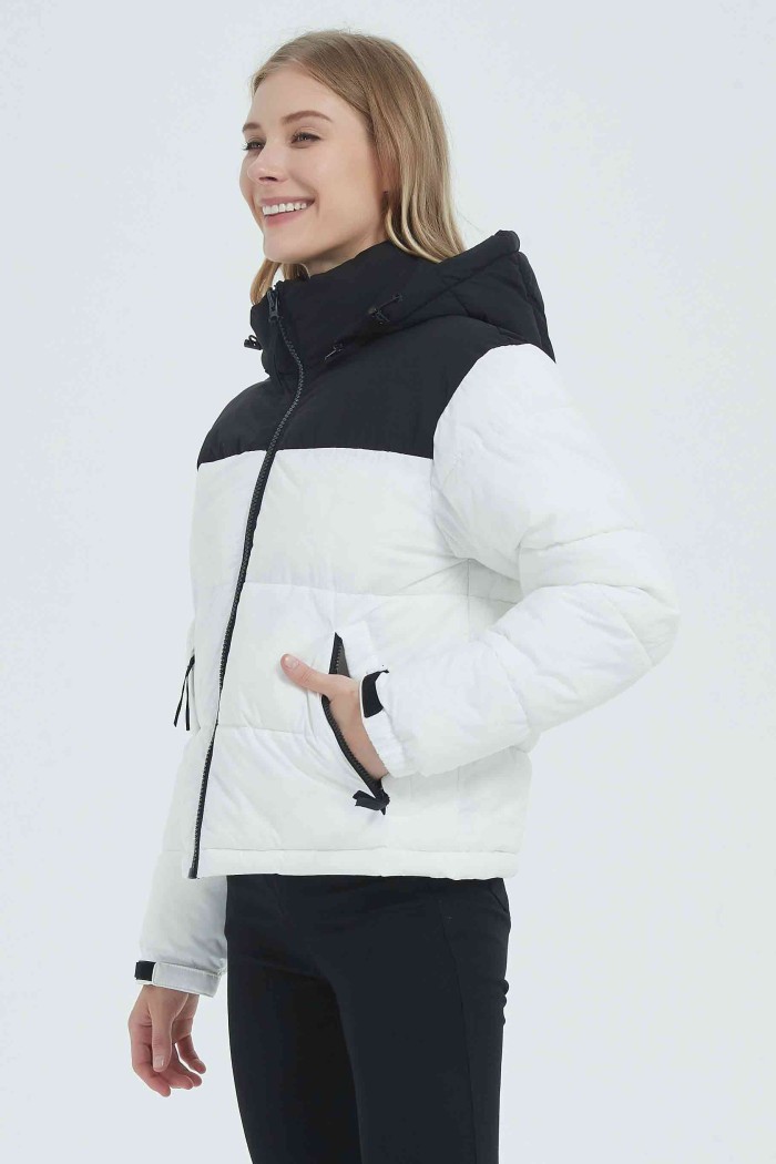 CHAQUETA ACOLCHADA BICOLOR 7 COLORES OBRF2008