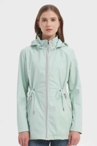 CHAQUETA IMPERMEABLE CON CAPUCHA 2 COLORES OBRF2056