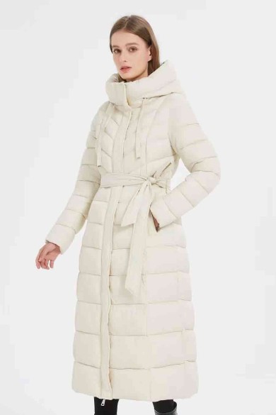 ABRIGO LARGO ACOLCHADO CON CINTURÓN 3 COLORES OBRF2019