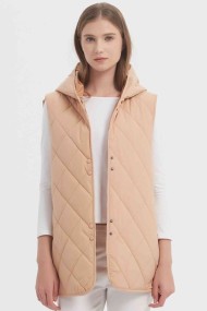 CHALECO ACOLCHADO CON CAPUCHA OBRF2052