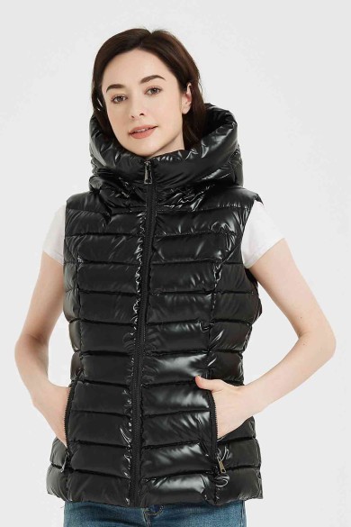 CHALECO ACOLCHADO NEGRO OBRF311