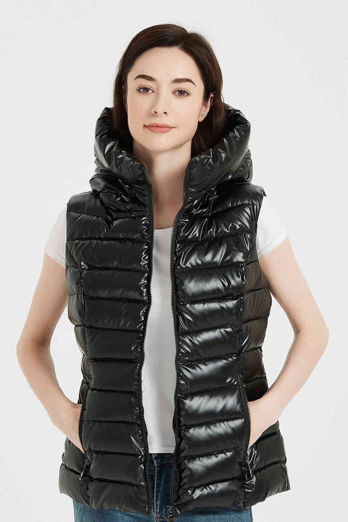 CHALECO ACOLCHADO NEGRO OBRF311