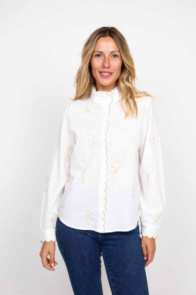 CAMISA BLANCA FBZMR22243