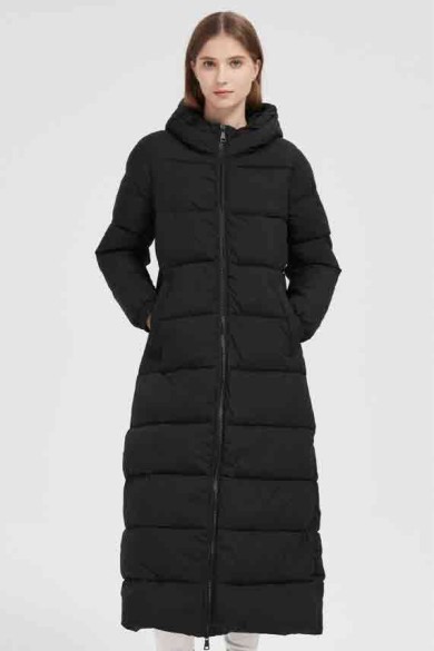 ABRIGO ACOLCHADO LARGO CON CAPUCHA 3COLORES OBRF2083