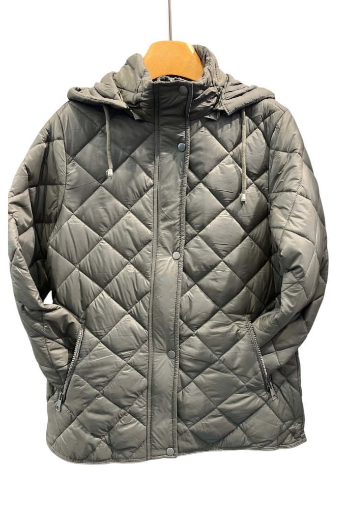 CHAQUETA ACOLCHADA LIGERA CON CAPUCHA 4COLORES TY-Z56571