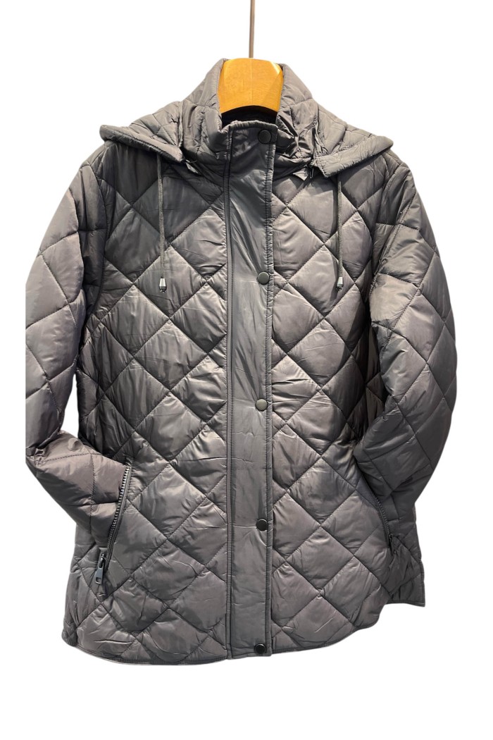 CHAQUETA ACOLCHADA LIGERA CON CAPUCHA 4COLORES TY-Z56571
