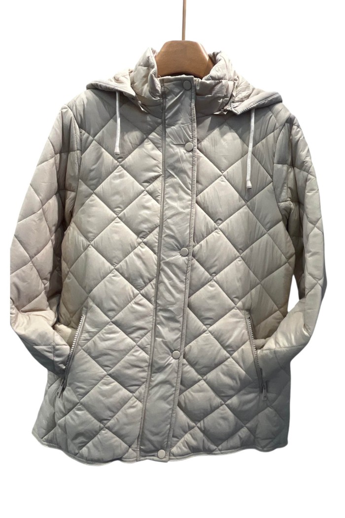 CHAQUETA ACOLCHADA LIGERA CON CAPUCHA 4COLORES TY-Z56571