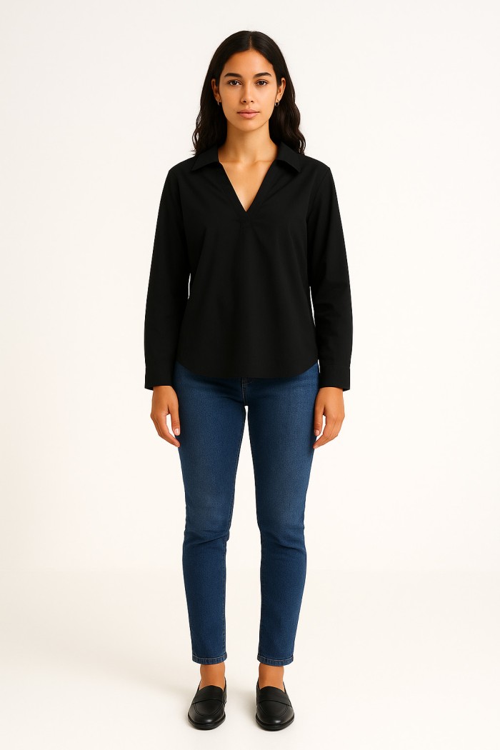 CAMISA NEGRA FBZMA1580