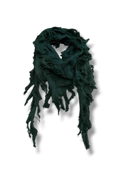 BUFANDA DESFLECADA CON ACABADO DESGASTADO VPRIOS COLORES