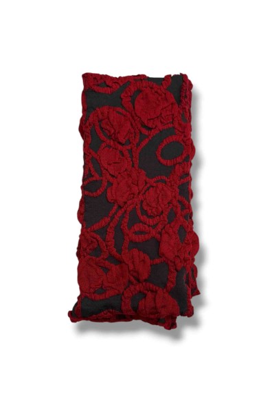 BUFANDA TEXTURIZADA BICOLOR CON RELIEVE VARIOS COLORES