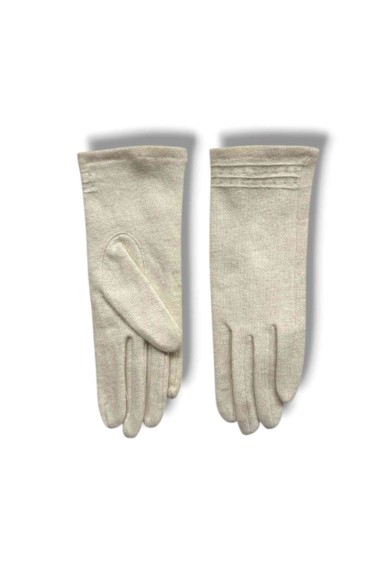 GUANTES DE POLIPIEL SUAVE CON COSTURAS DECORATIVAS VARIOS COLORES
