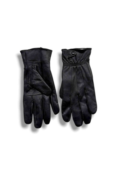GUANTES DE CUERO CON FORRO INTERIOR SUAVE