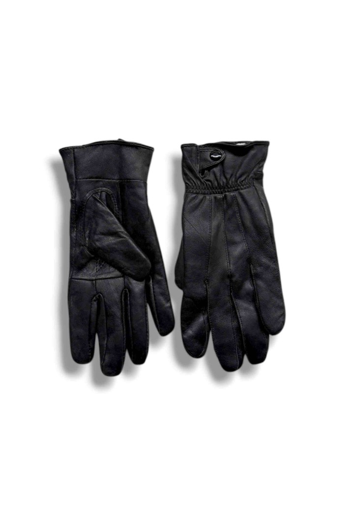 GUANTES DE CUERO CON FORRO INTERIOR SUAVE