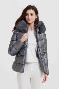 CHAQUETA CON CAPUCHA ACOLCHADA 4COLORES OBR-F2023