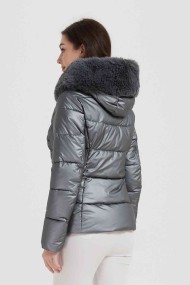 CHAQUETA CON CAPUCHA ACOLCHADA 4COLORES OBR-F2023