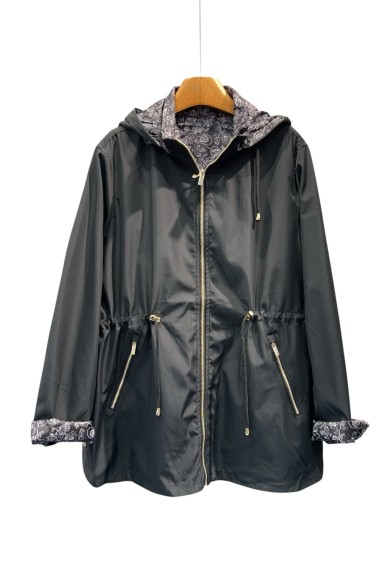 CHAQUETA PARKA FINA REVERSIBLE TY-Z56038 VARIOS COLORES