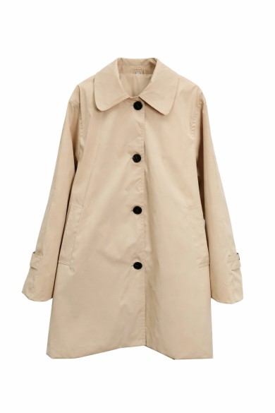 ABRIGO DE ENTRETIEMPO PARA MUJER CON CINTURÓN TRASERO TY-M9221