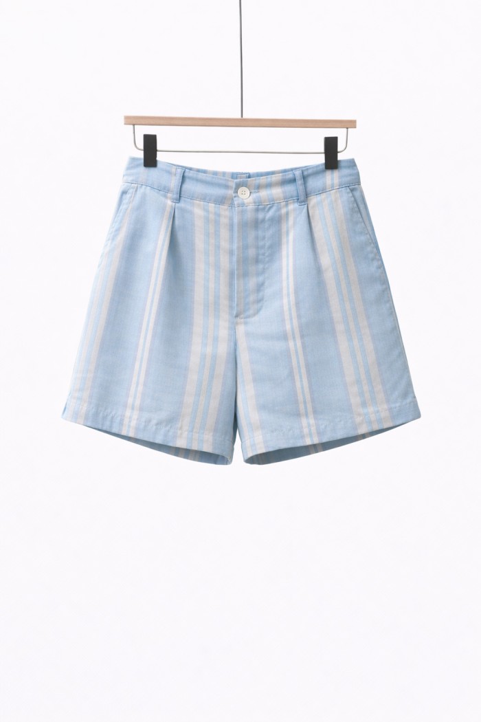 CONJUNTO CAMISA SHORTS RAYAS ESTAMPADAS FBZMA1639AB