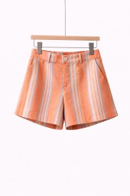 CONJUNTO CAMISA SHORTS RAYAS ESTAMPADAS FBZMA1663AB