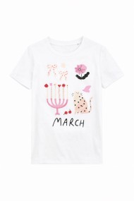 CAMISETA MANGA CORTA CUELLO REDONDO CON DIBUJOS TY-L39068