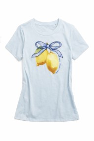 CAMISETA MANGA CORTA CUELLO REDONDO ESTAMPADO LIMONES TY-L39075