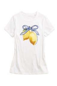 CAMISETA MANGA CORTA CUELLO REDONDO ESTAMPADO LIMONES TY-L39075
