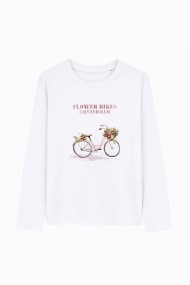 CAMISETA MANGA LARGA CUELLO REDONDO ESTAMPADO TY-K1770