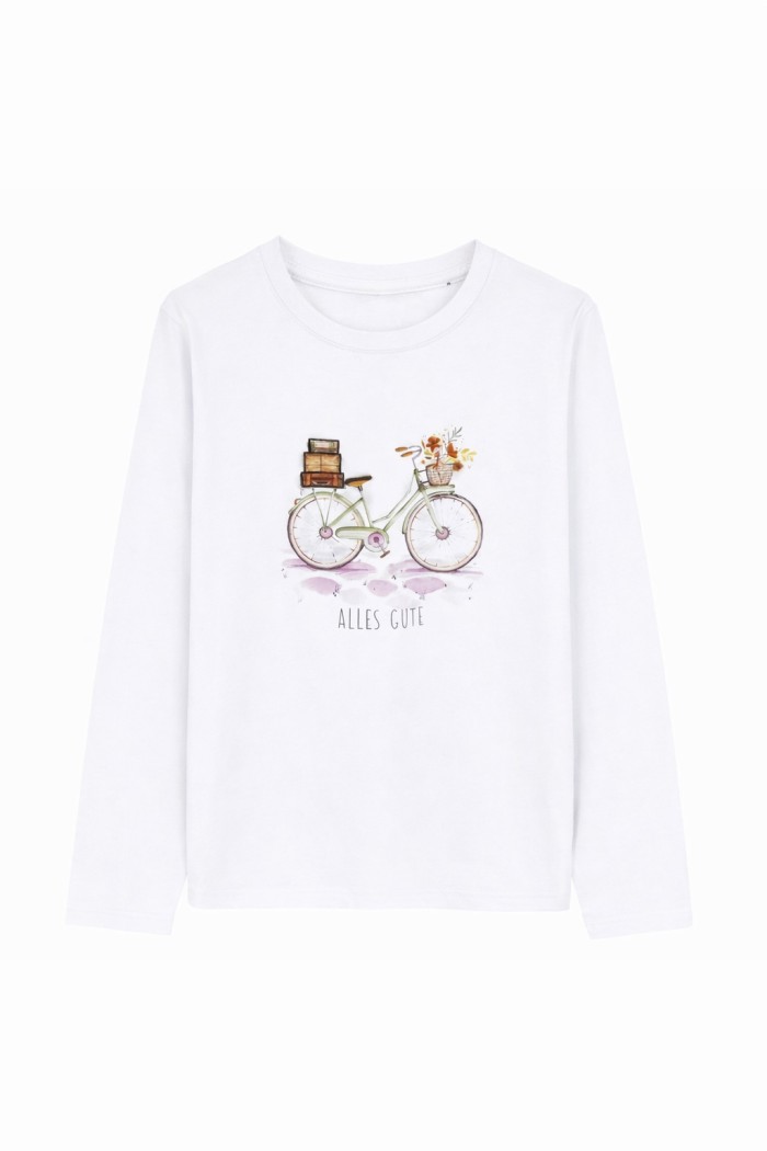 CAMISETA MANGA LARGA CUELLO REDONDO ESTAMPADO TY-K1769