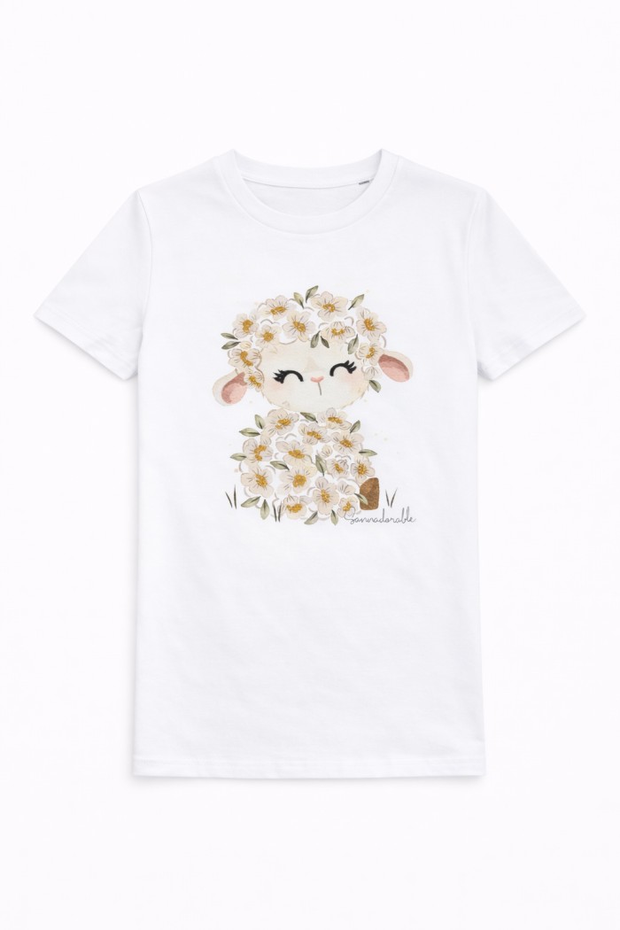 CAMISETA MANGA CORTA CUELLO REDONDO ESTAMPADO TY-K1723