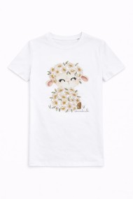 CAMISETA MANGA CORTA CUELLO REDONDO ESTAMPADO TY-K1723