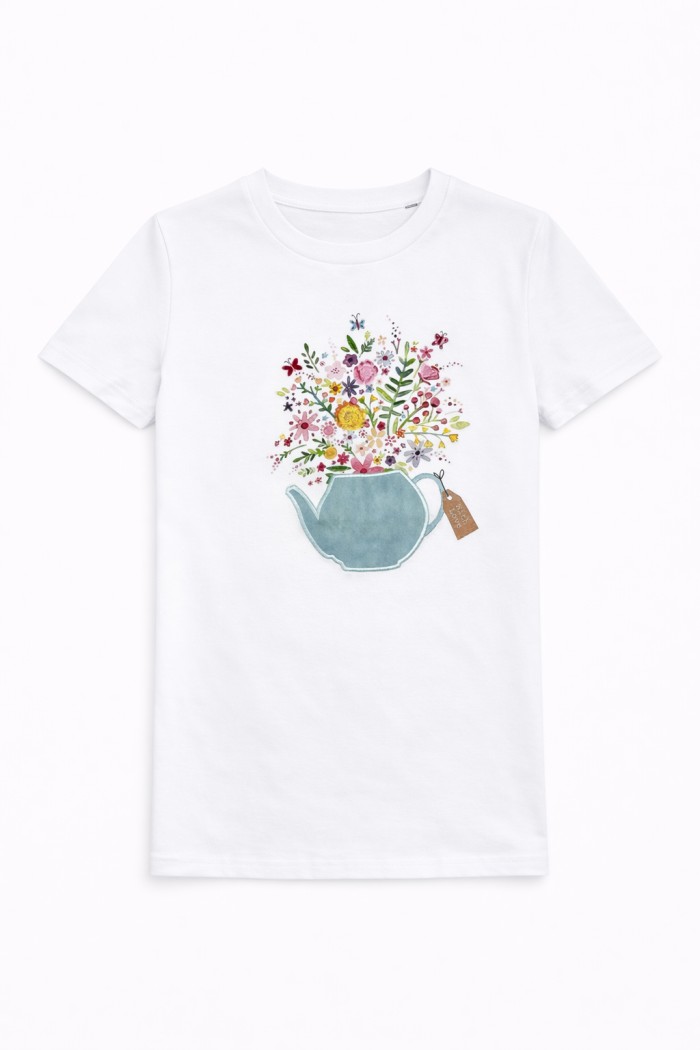 CAMISETA MANGA CORTA CUELLO REDONDO ESTAMPADO TY-K1712