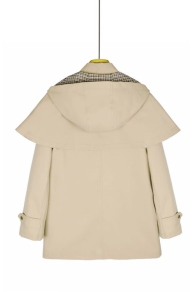 CHAQUETA TIPO TRENCH CON CAPA DESMONTABLE VARIOS COLORES TY-Z68050